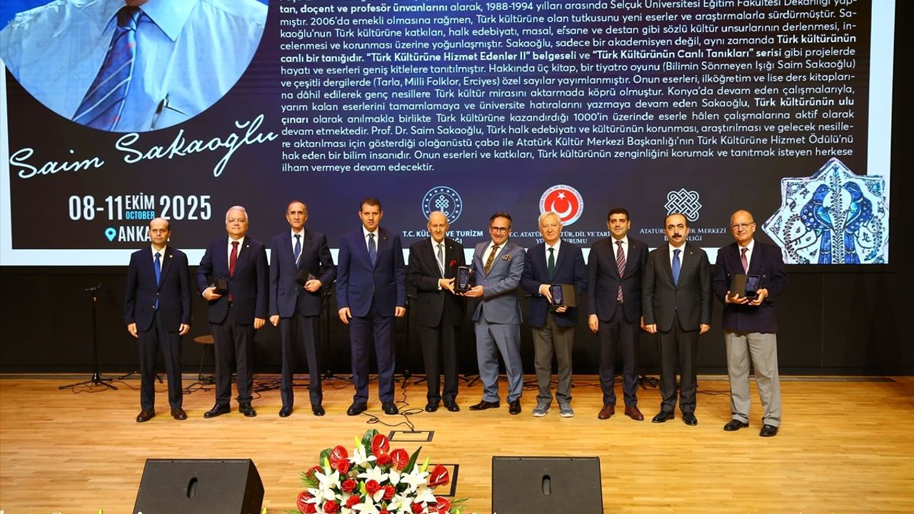 10. Uluslararası Türk Kültürü Kongresi Ankara'da Başladı