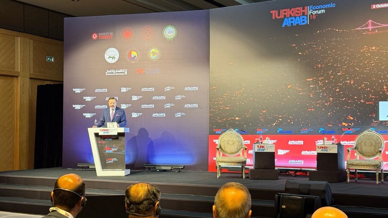16. Türk-Arap Ekonomi Forumu İstanbul'da Gerçekleşti