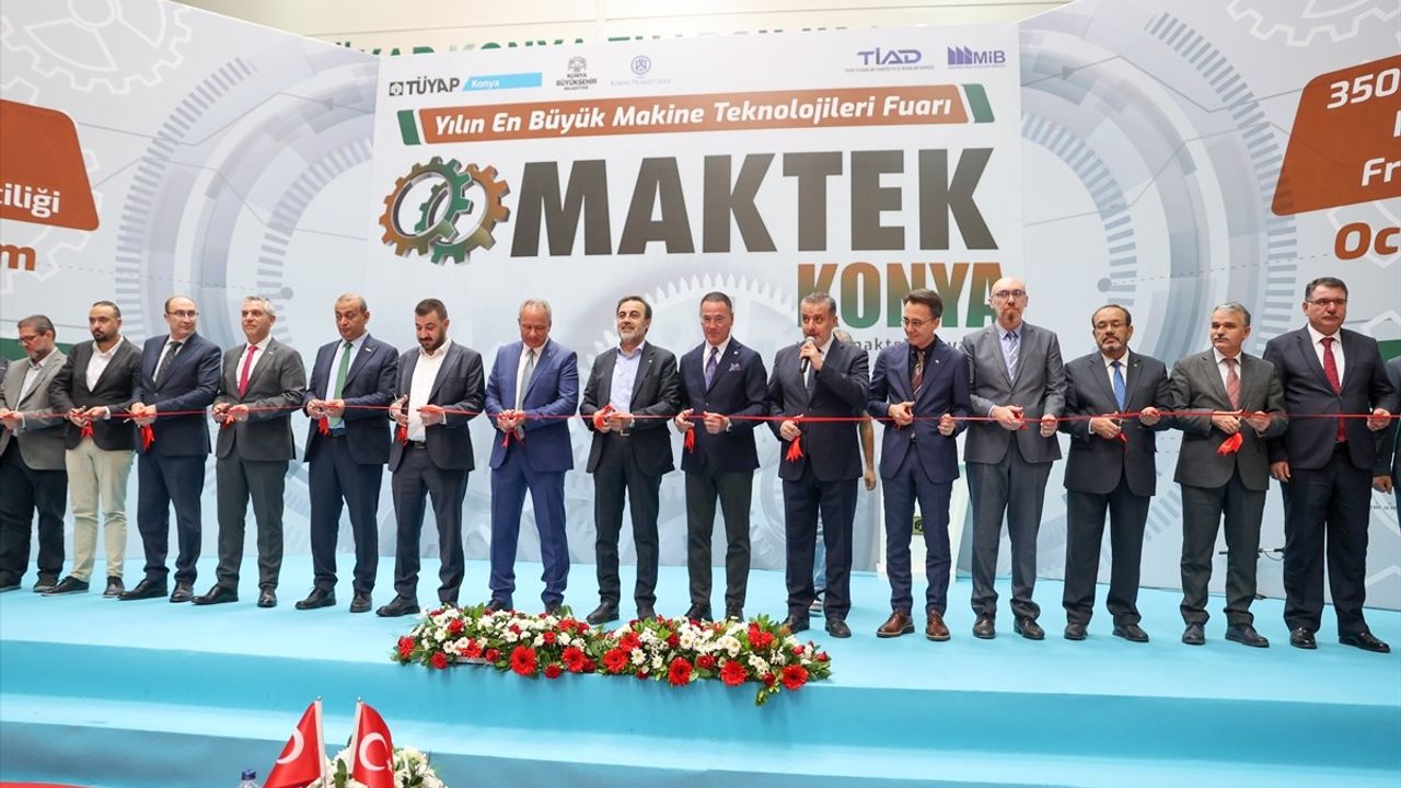 2025 MAKTEK Konya Fuarı Kapılarını Açtı