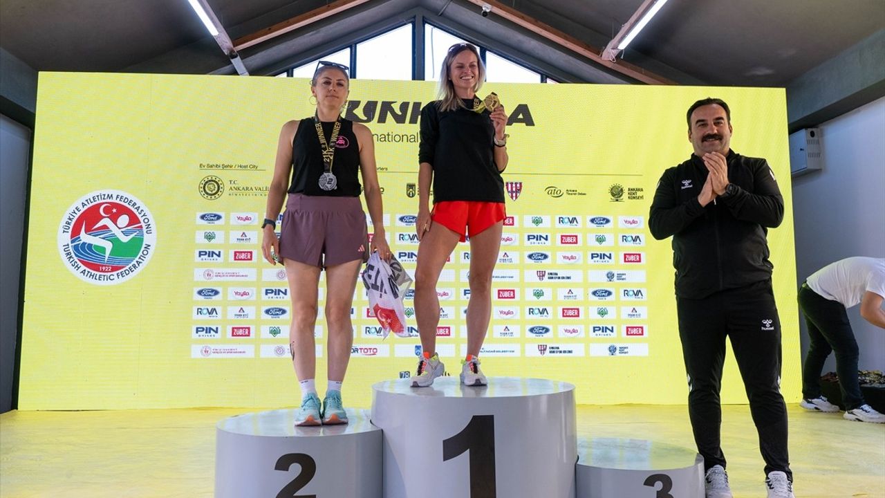 3. Runkara Yarı Maratonu'nda Zafer Etiyopyalı ve Kenyalı Sporcuların