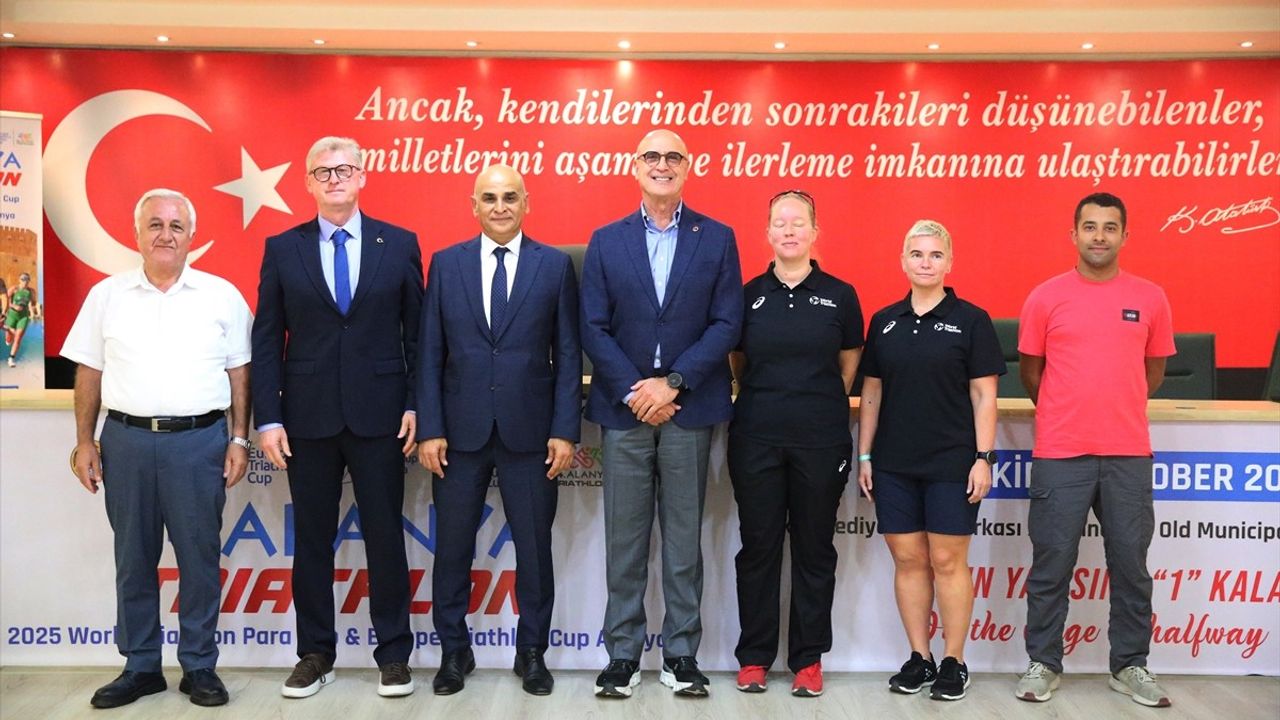 34. Alanya Triatlon Yarışları Başlıyor