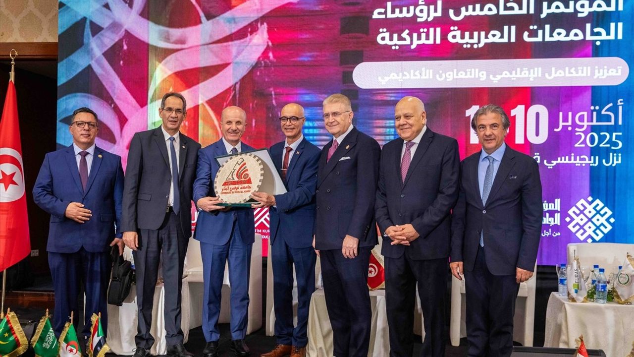 5. Türk-Arap Üniversiteleri Kongresi Tunus'ta Başladı