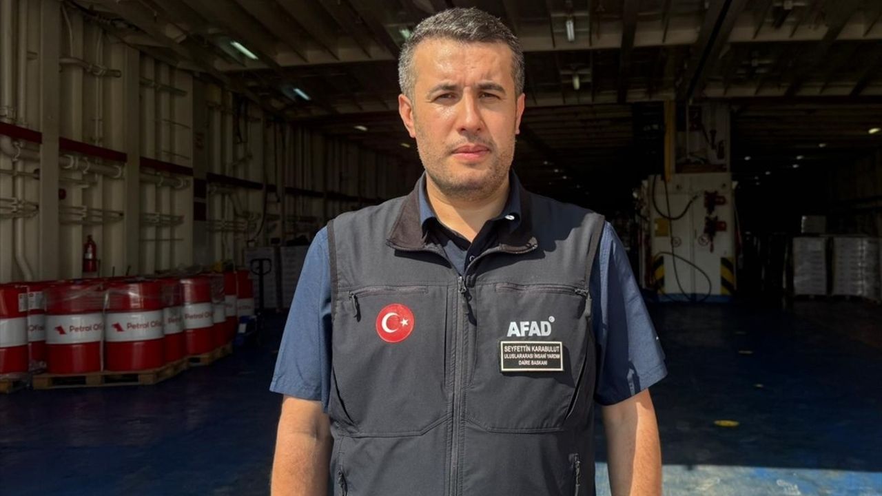 AFAD Başkanı Seyfettin Karabulut'tan İyilik Gemisi Açıklamaları