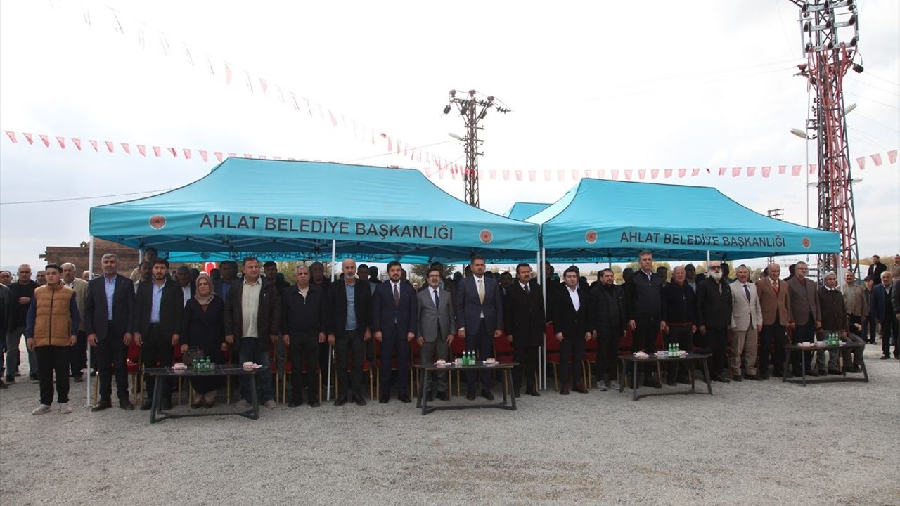 Ahlat'ta İçme Suyu Terfi Merkezi Açıldı