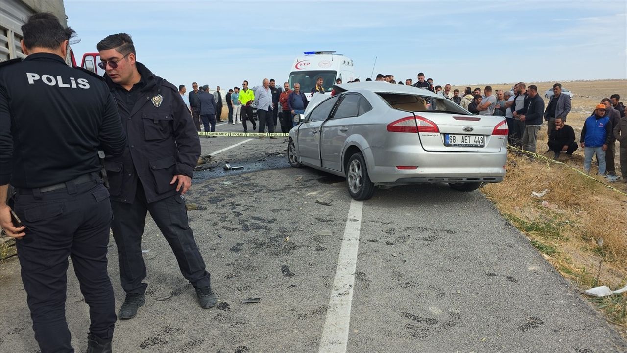 Aksaray'da Üç Kardeşin Ölümüne Sebep Olan Trafik Kazası
