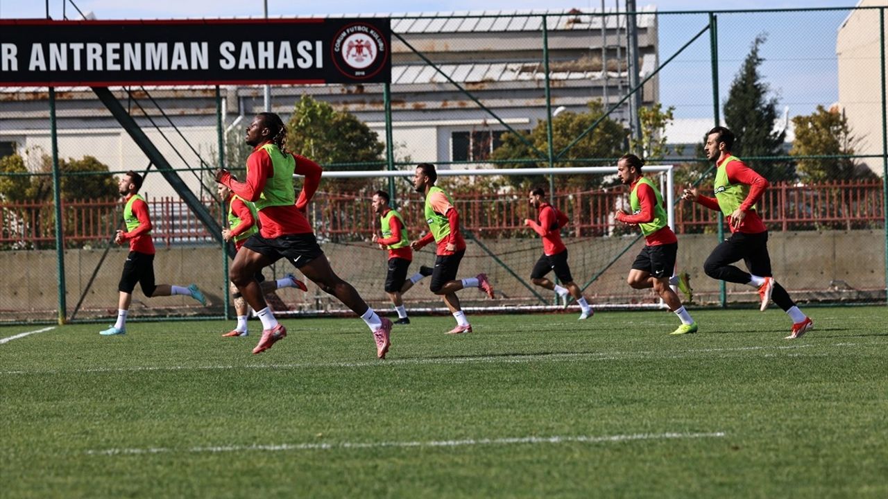 Arca Çorum FK, Kütahyaspor Maçına Hazırlanıyor