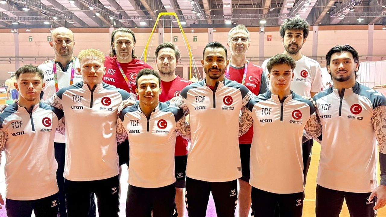 Artistik Cimnastik Milli Takımı Dünya Şampiyonası Öncesi Antrenmanını Gerçekleştirdi