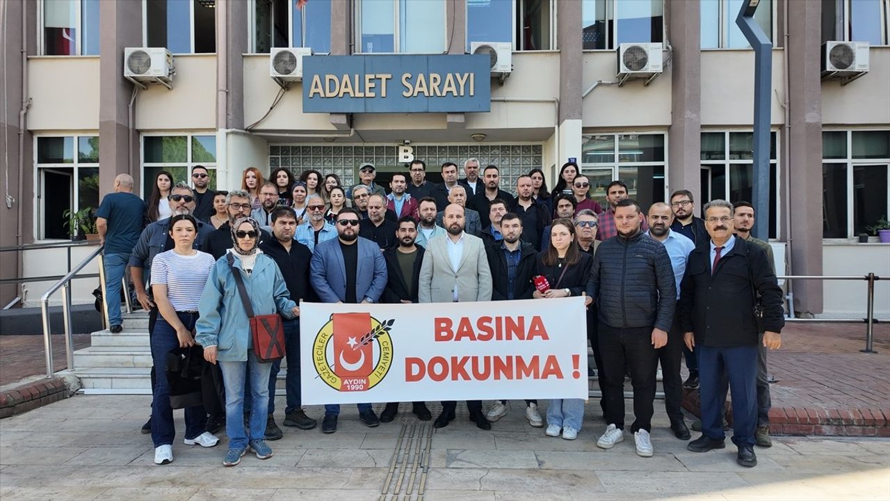 Aydın'da Gazetecilere Yönelik Saldırıya Tepkiler