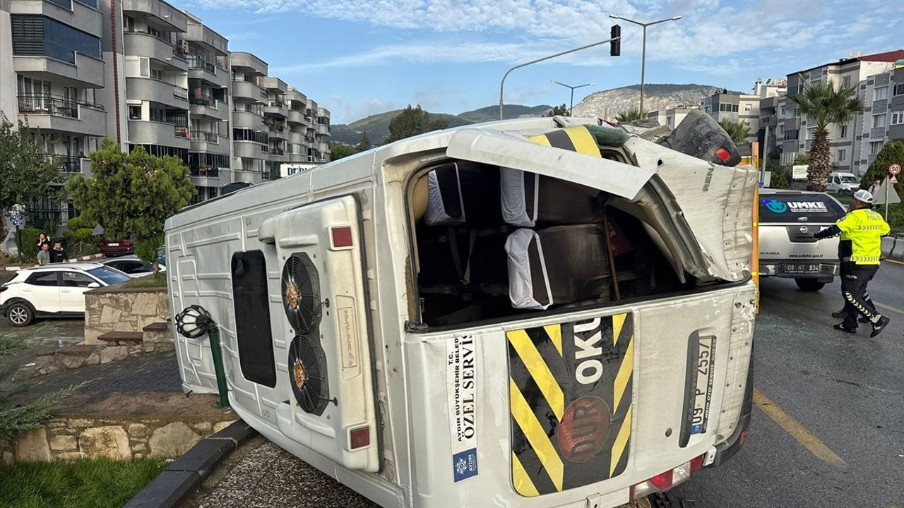 Aydın'da Minibüs Çarpışması: 6 Yaralı
