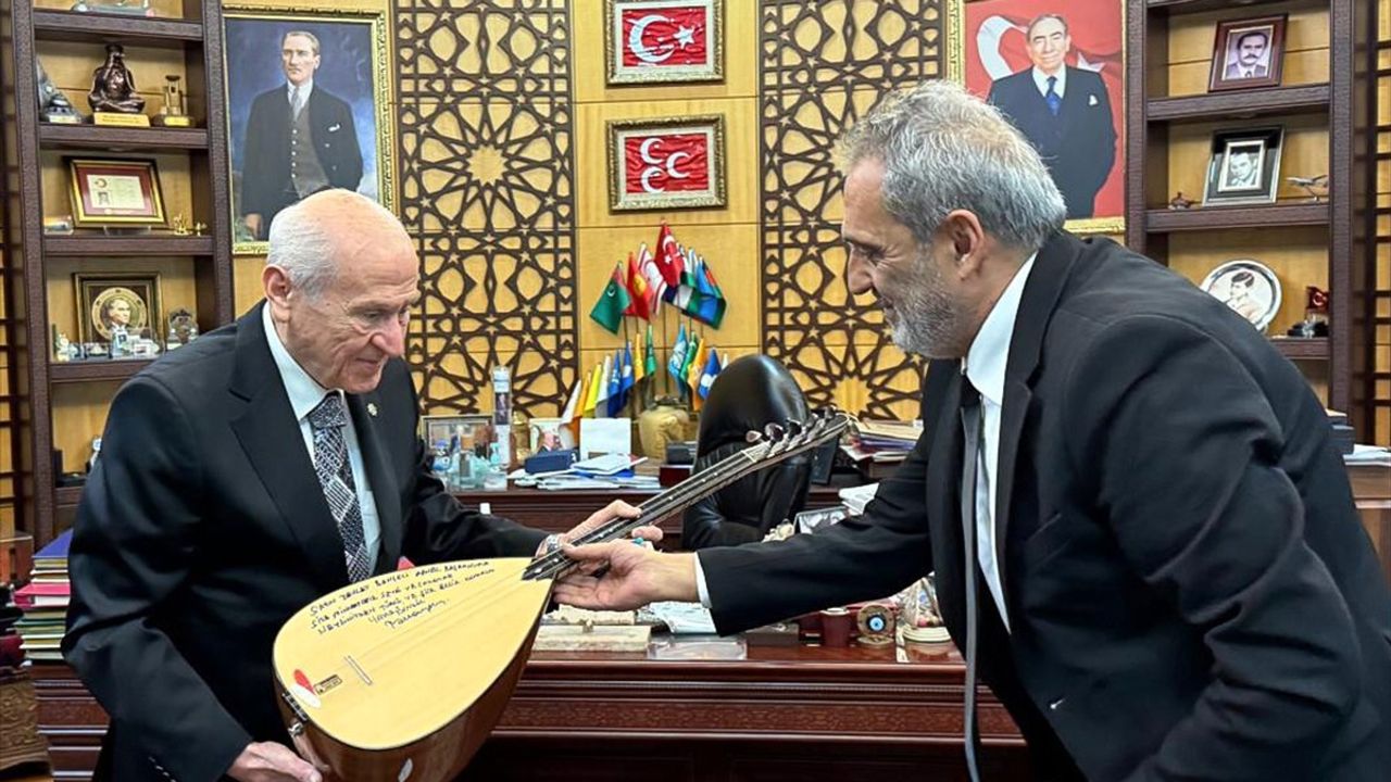 Bahçeli, Yavuz Bingöl'ü Ağırladı