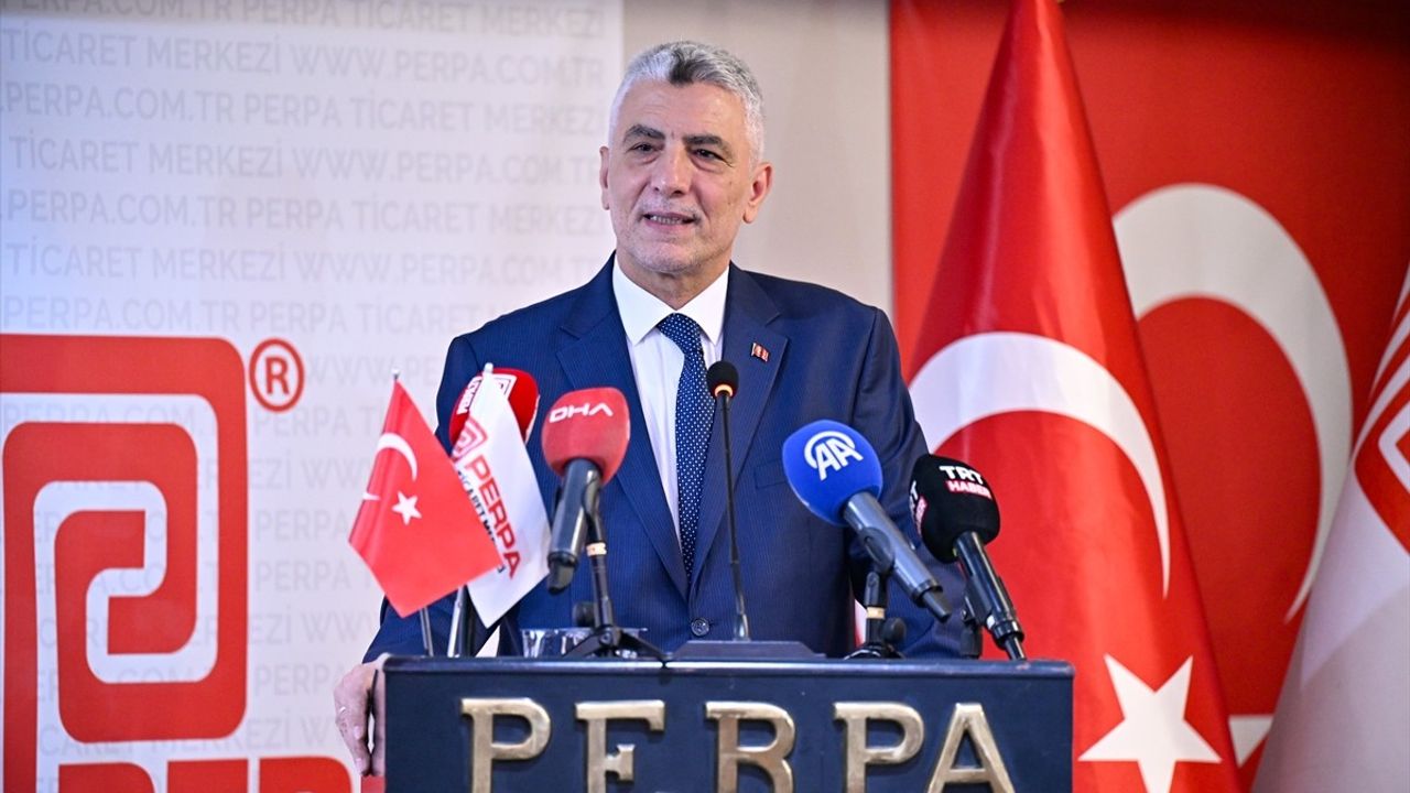 Bakan Bolat'tan Eylül İhracatı ve Perpa Ticaret Merkezi Açıklamaları
