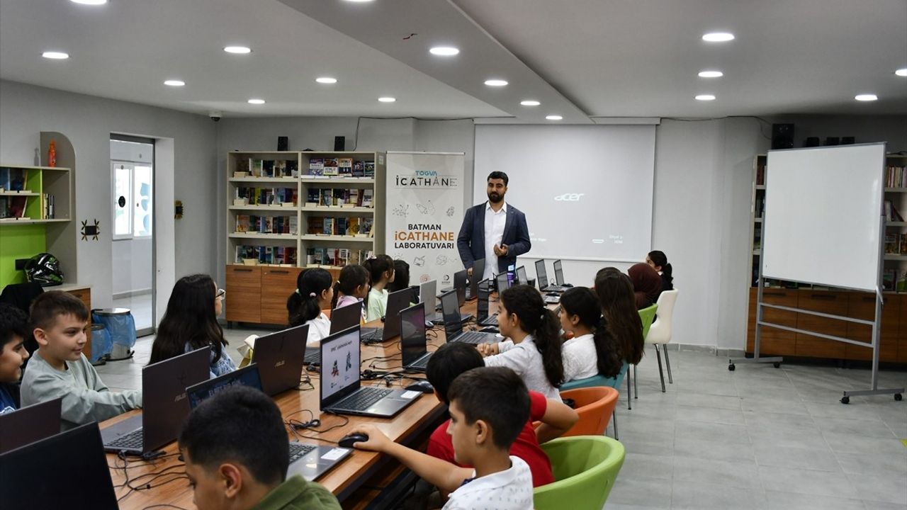 Batman TÜGVA İcathane'de 2025-2026 Dönemi Eğitimleri Başladı