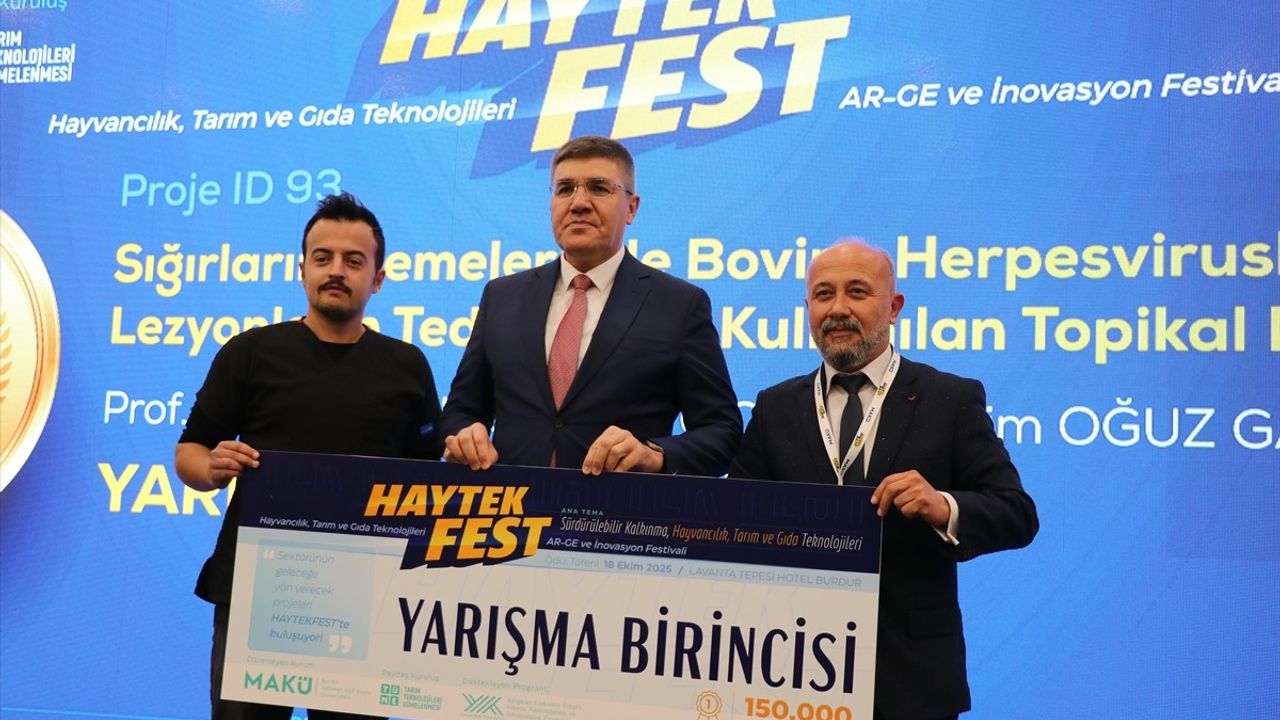 Burdur'da HAYTEKFEST 2025 tamamlandı