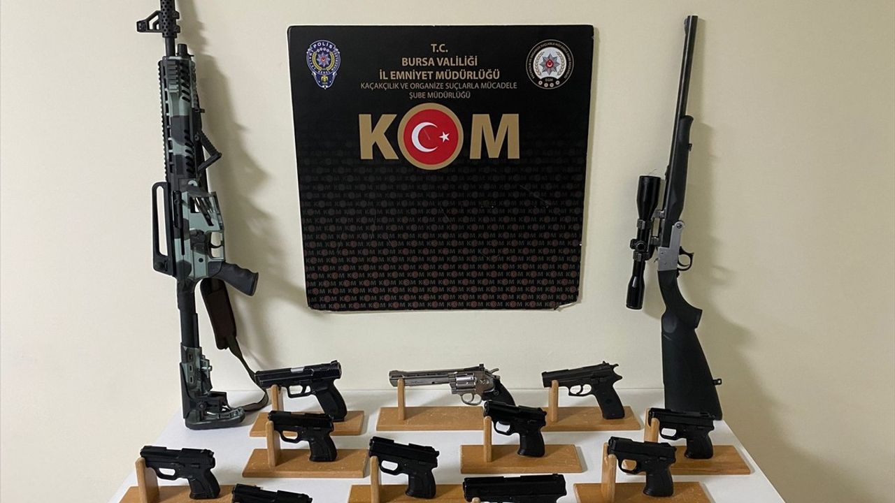 Bursa'da Silah Ticareti Operasyonu: 1 Tutuklama