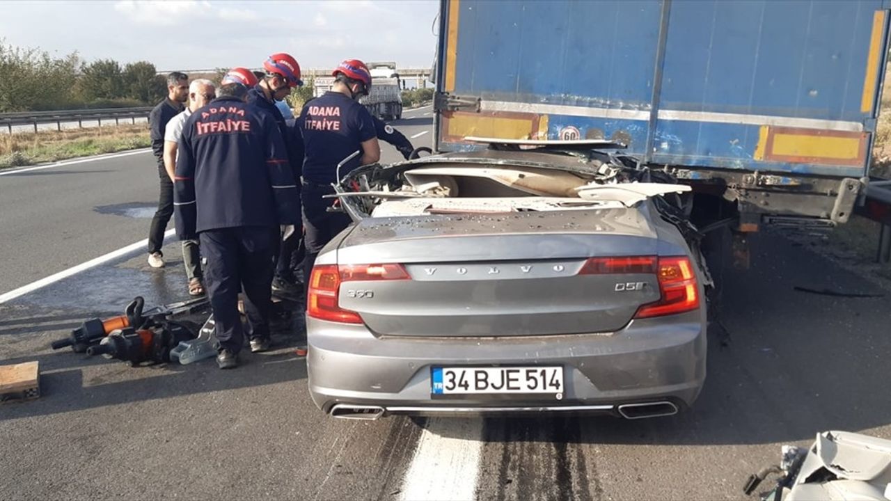 Ceyhan'da Otoyolda Feci Kaza: Bir Şahıs Hayatını Kaybetti