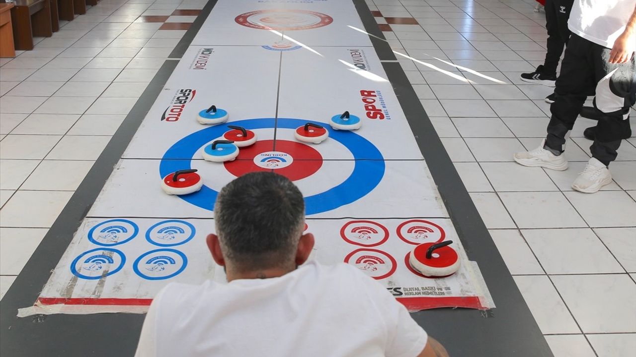 Cezaevinde Floor Curling Eğitimi Başlatıldı
