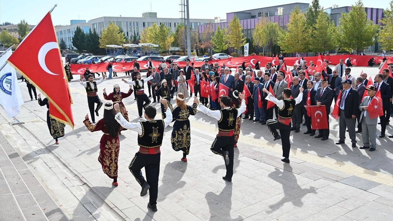 Cumhuriyet'in 102. Yılı Çankırı Karatekin Üniversitesi'nde Kutlandı