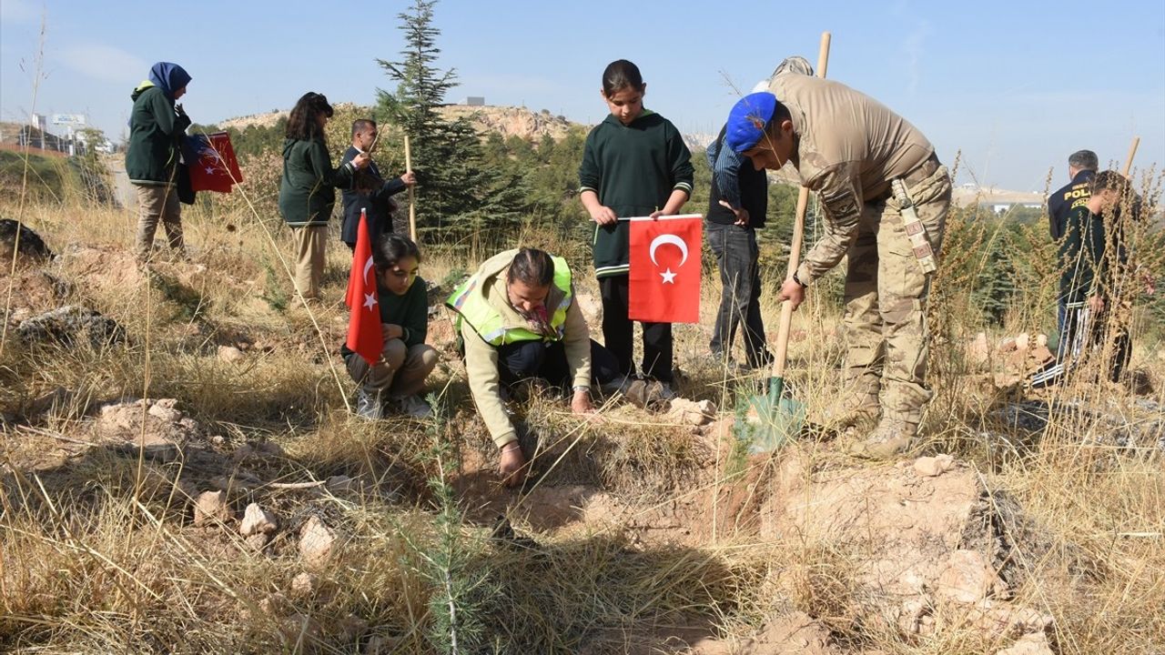 Cumhuriyet'in 102. Yılı Kutlamaları: Malatya'da 102 Fidan Dikildi