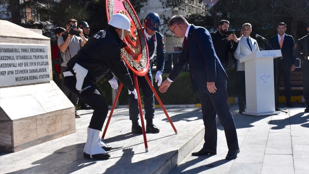 Cumhuriyet'in 102. Yılı Van ve Çevresinde Coşkuyla Kutlandı