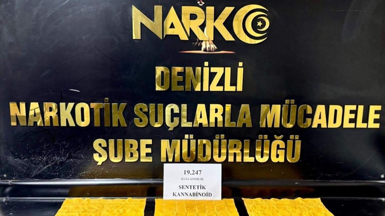Denizli'de Fırında Uyuşturucu Operasyonu