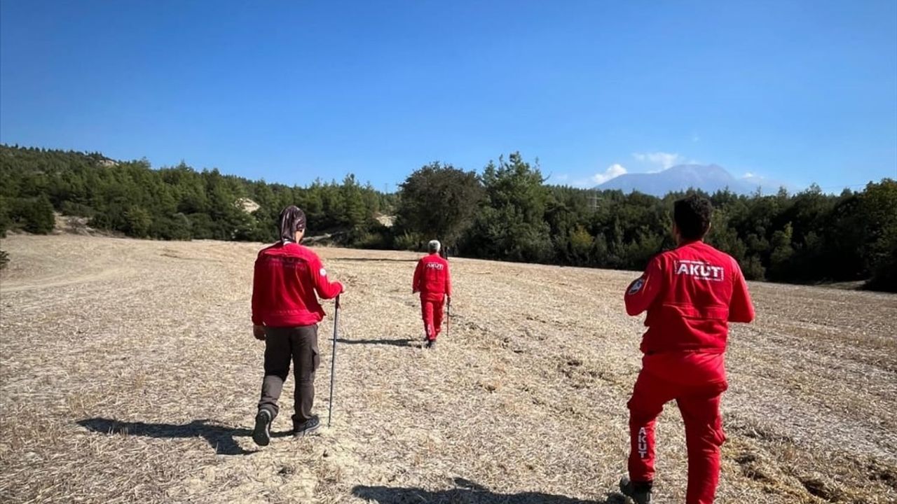 Denizli'de Kaybolan Ahmet Sünger İçin Arama Çalışması Başlatıldı