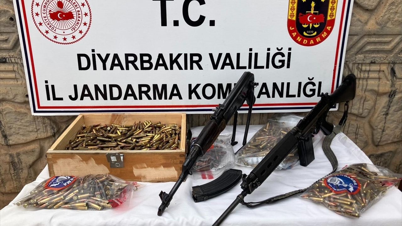 Diyarbakır'da Silah ve Mühimmat Operasyonu