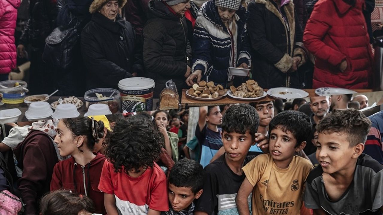 Dünya Gıda Günü'nde Gazze ve Ukrayna'daki İnsani Kriz Vurgusu