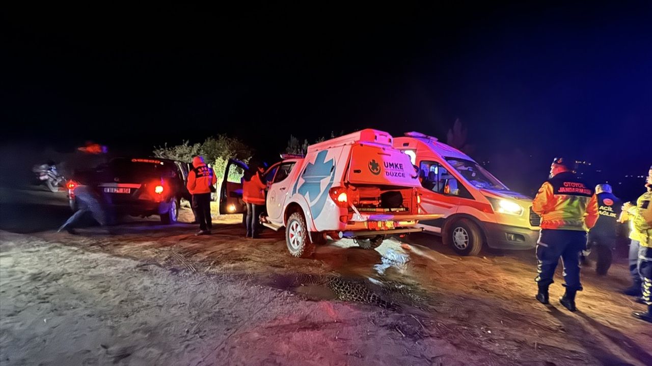 Düzce'de Ormanlık Alanda Kaybolan Yaşlı Adam Bulundu