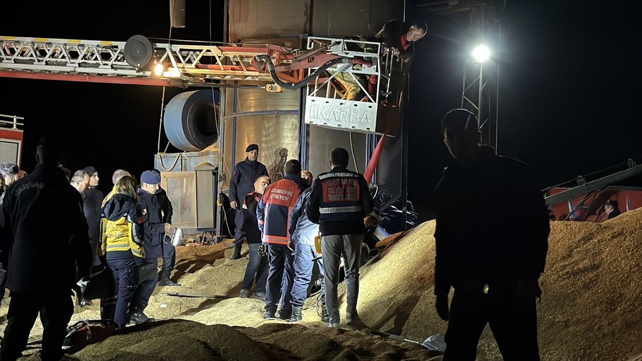 Edirne'de Çeltik Kurutma Makinesinde Ölü Bulundu