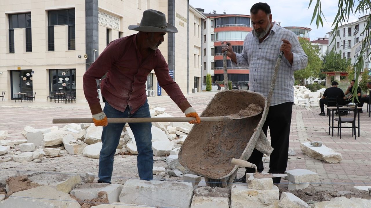 Elazığ'da Şehit Oğluna Anma Çeşmesi