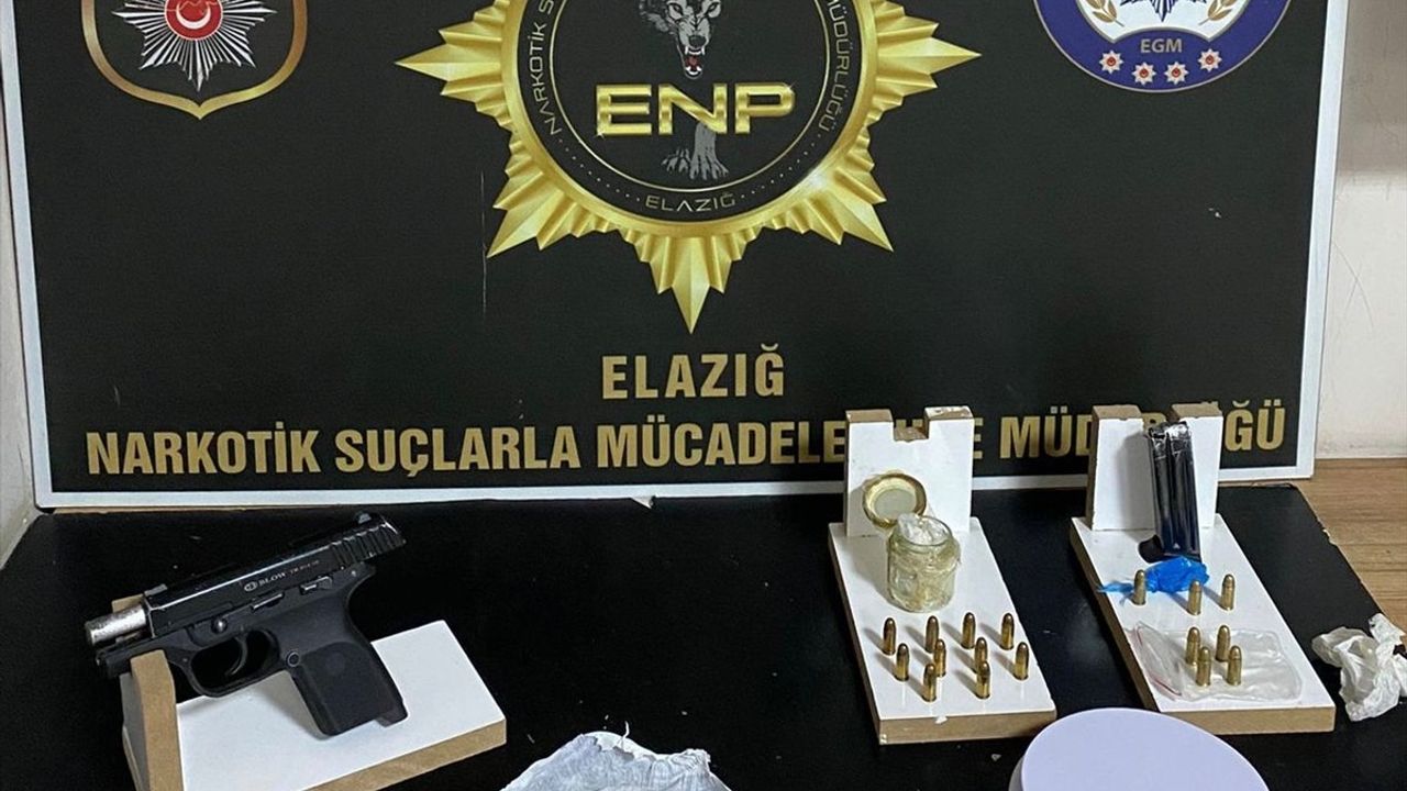 Elazığ'da Uyuşturucu Operasyonunda 8 Şüpheli Tutuklandı