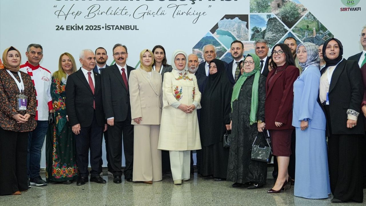 Emine Erdoğan'dan Siirtlilere Sevgi Dolu Mesaj