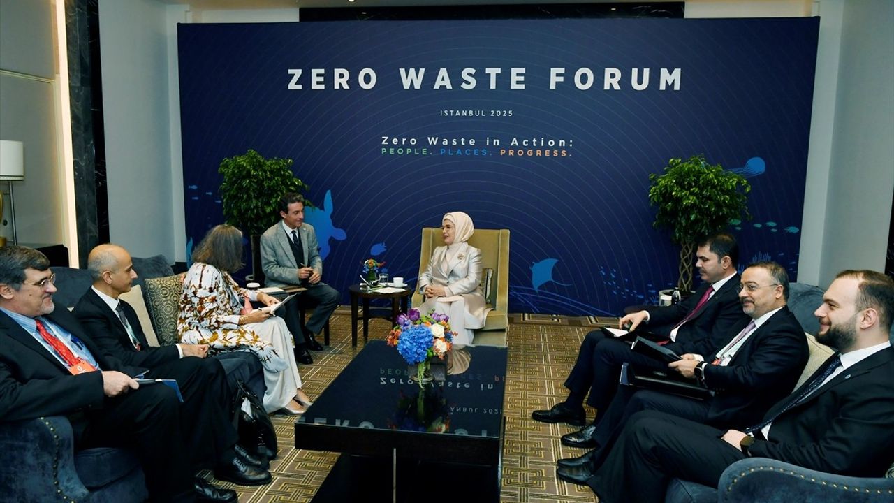 Emine Erdoğan ve BM Habitat İcra Direktörü Rossbach Arasında Önemli Görüşme