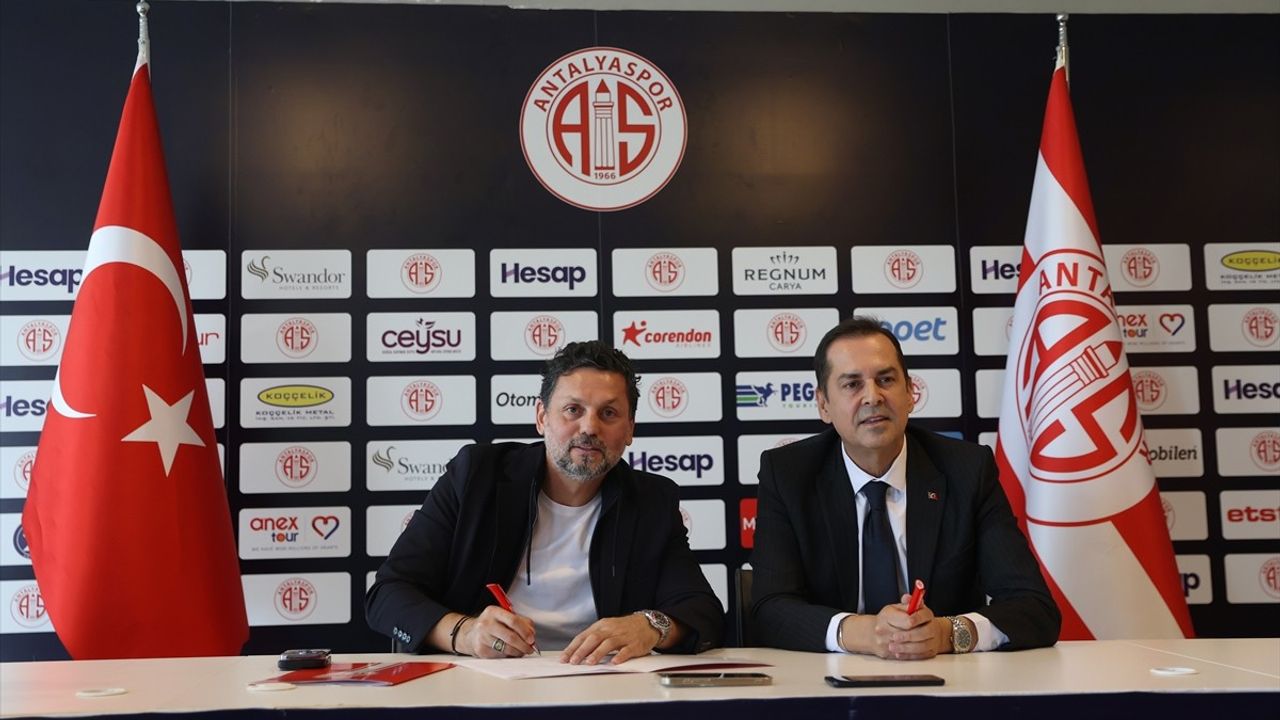 Erol Bulut, Antalyaspor'un Yeni Teknik Direktörü Oldu