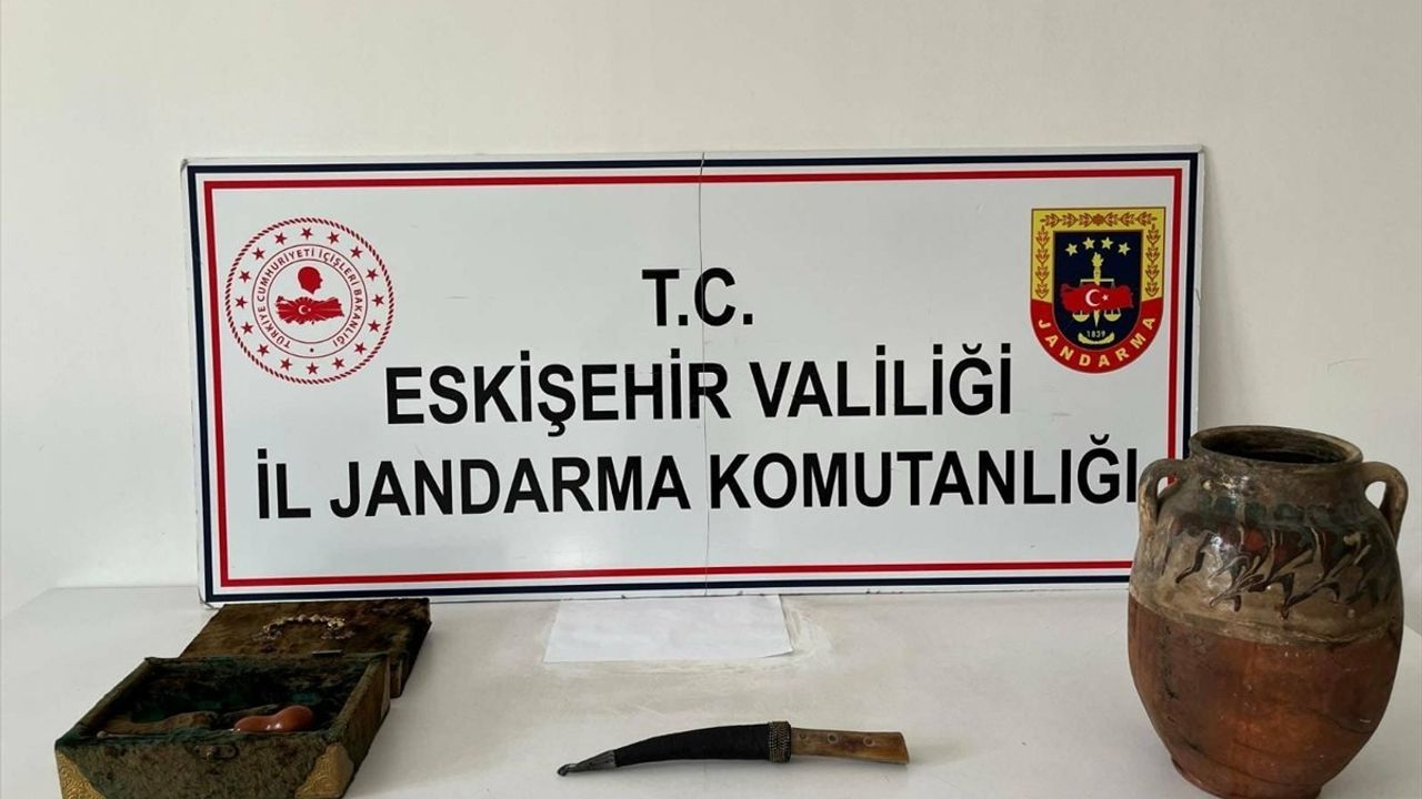 Eskişehir'de 7 Tarihi Eser Ele Geçirildi