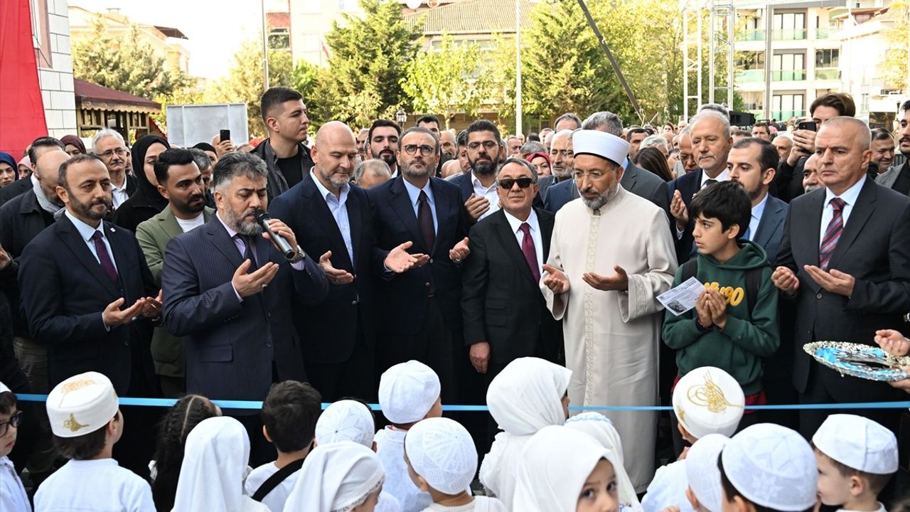 Eyüpsultan'da Cennet Kur'an Kursu Açılışı Gerçekleşti
