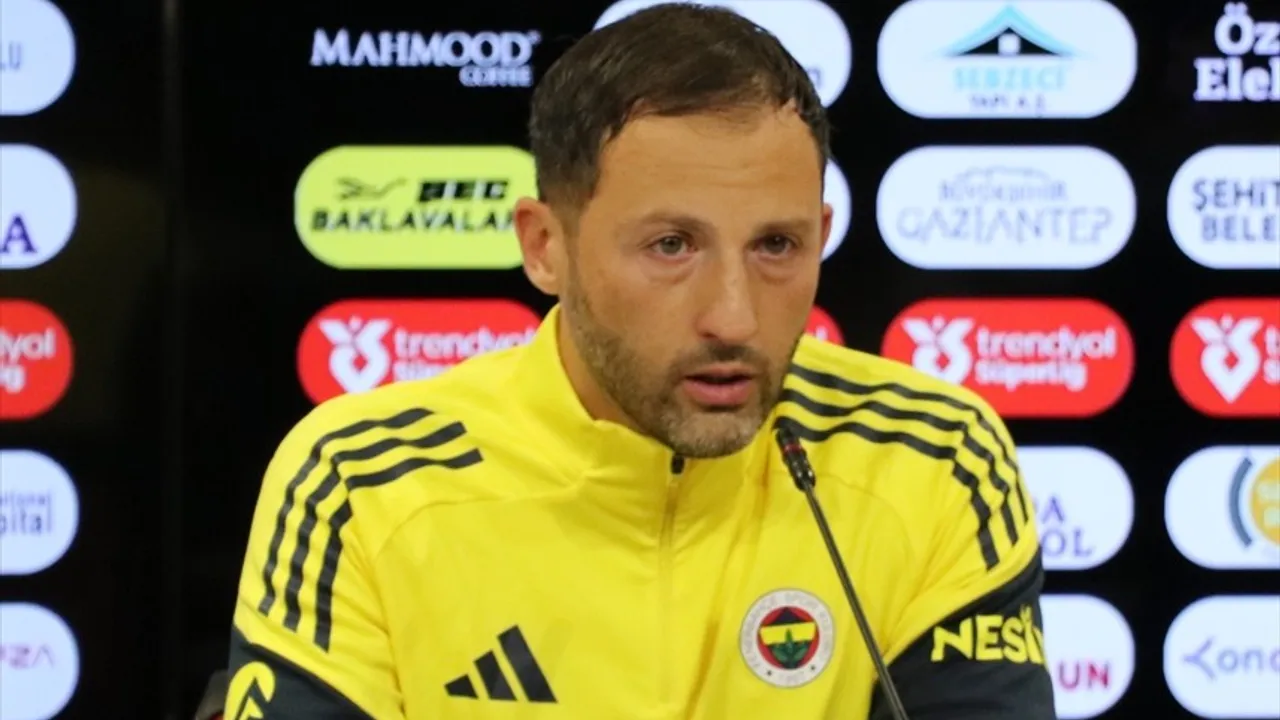 Fenerbahçe'nin Gaziantep FK Zaferinin Ardından Tedesco'nun Açıklamaları