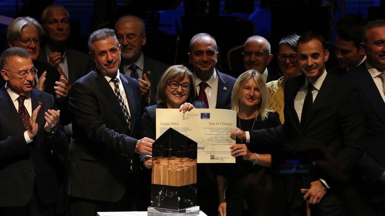 Gaziantep, 2025 Avrupa Ödülü'nü Kazandı