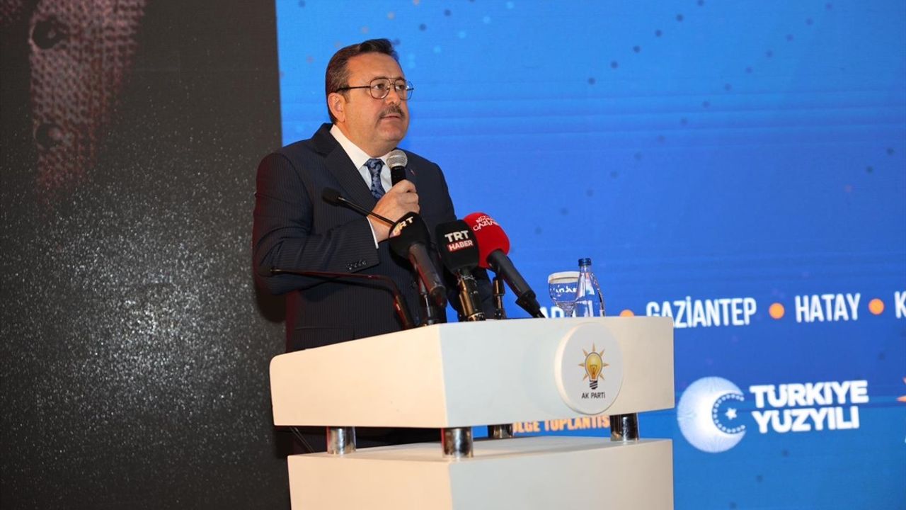 Gaziantep'te AK Parti Yerel Yönetimler Bölge Toplantısı Gerçekleşti