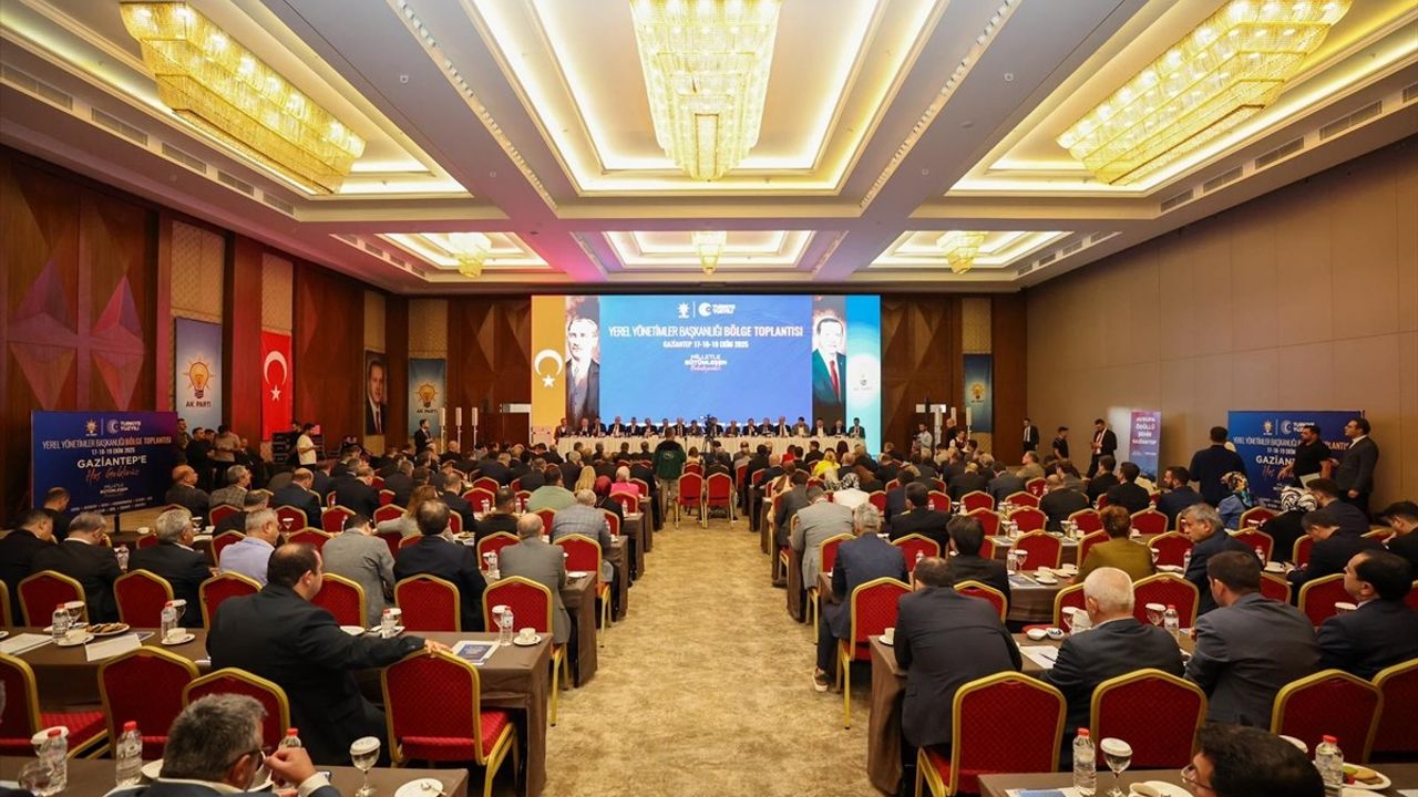 Gaziantep'te AK Parti Yerel Yönetimler Toplantısı Tamamlandı