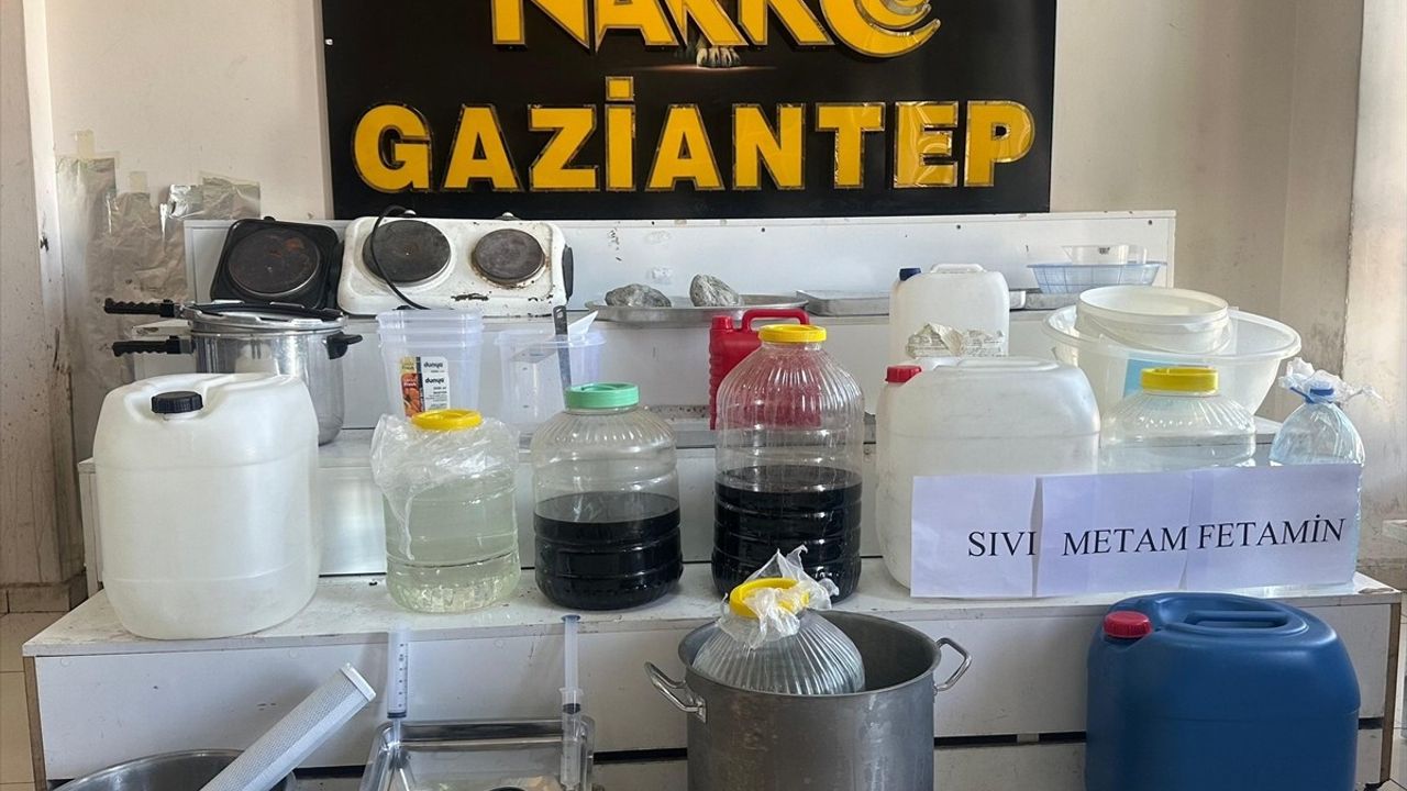 Gaziantep'te Uyuşturucu Operasyonu: 3 Zanlı Tutuklandı