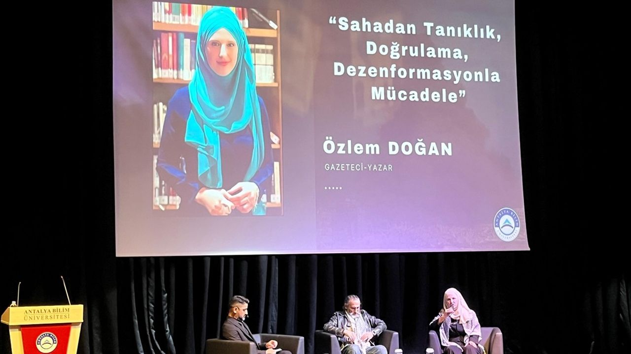 Gazze İçin Sessizliğin Bedeli: Antalya'da Etkileyici Konferans