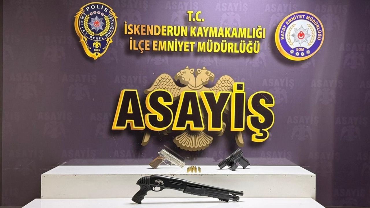 Hatay'da Silahlı Kavga: 5 Zanlı Tutuklandı