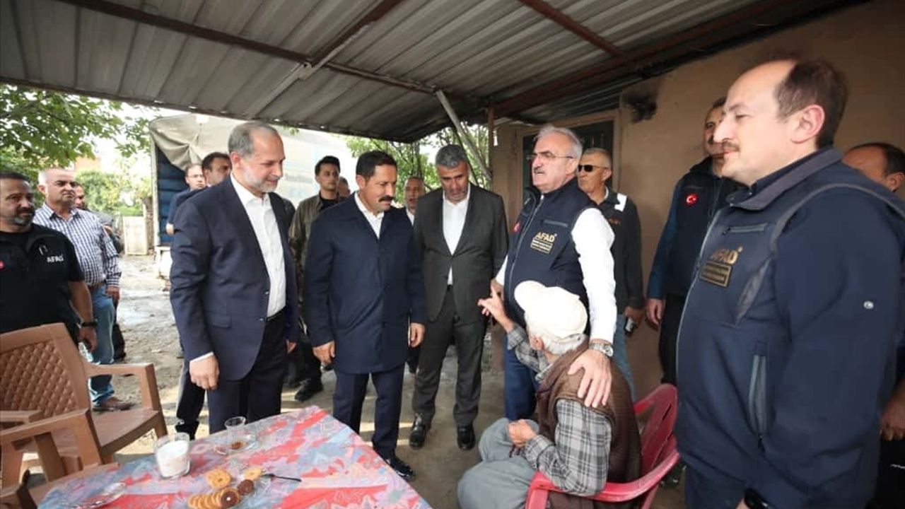 İçişleri Bakan Yardımcısı Karaloğlu, Hatay'da Zarar Gören Bölgeleri Ziyaret Etti
