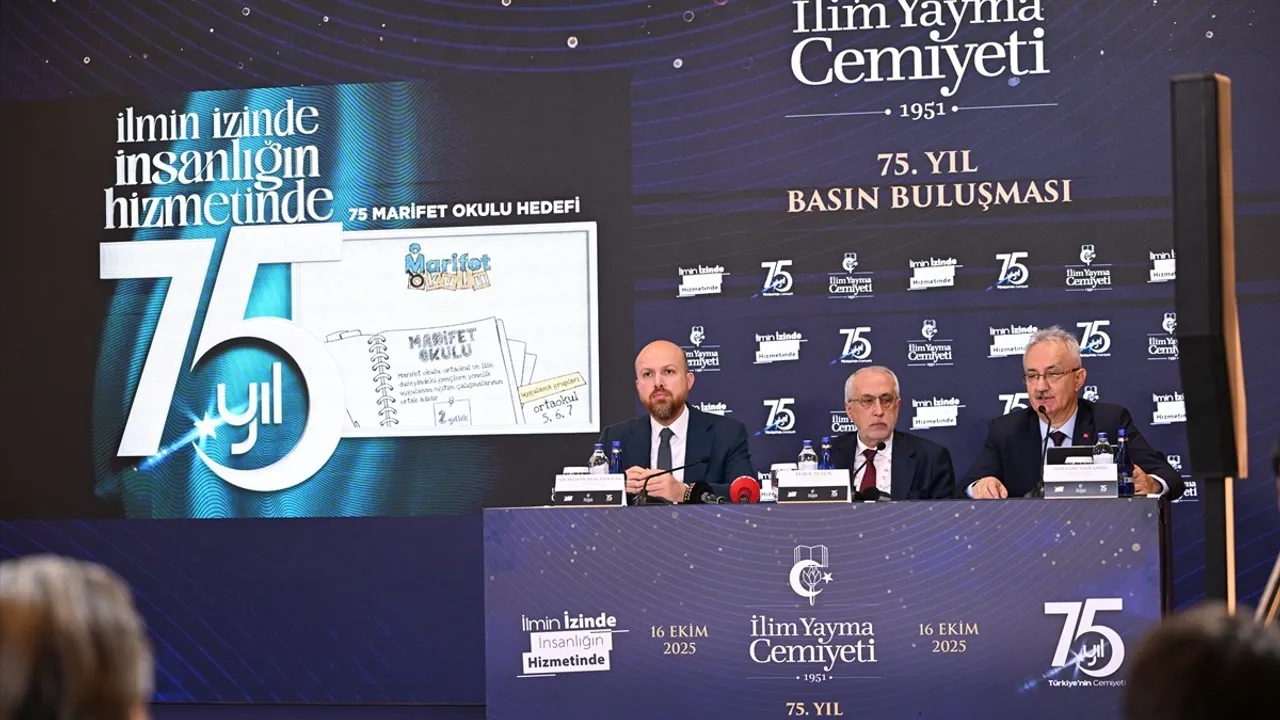 İlim Yayma Cemiyeti'nin 75. Yıl Kutlaması ve Hedefleri