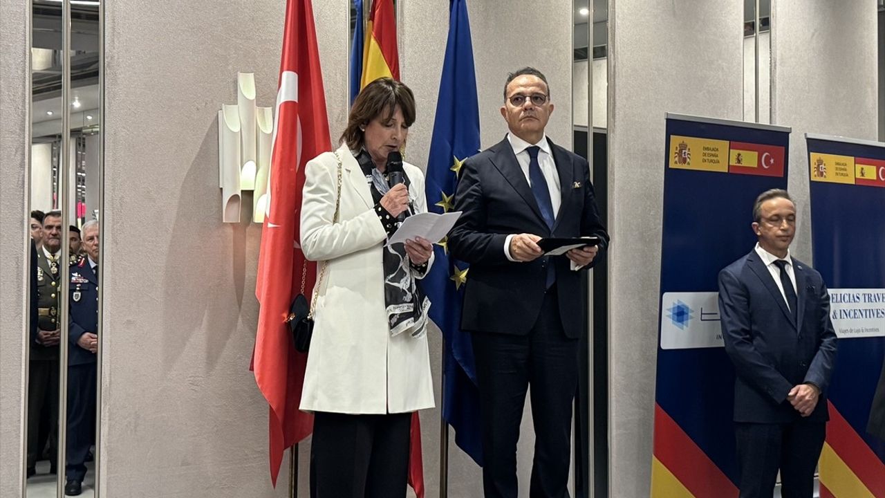 İspanya'nın Ankara Büyükelçiliği Ulusal Gün Resepsiyonu Düzenledi