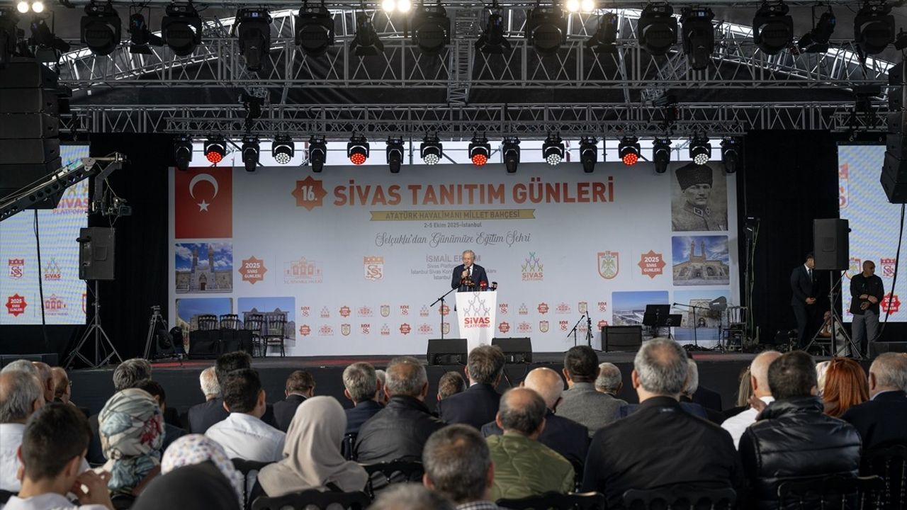 İstanbul'da Sivas Tanıtım Günleri Etkinliği