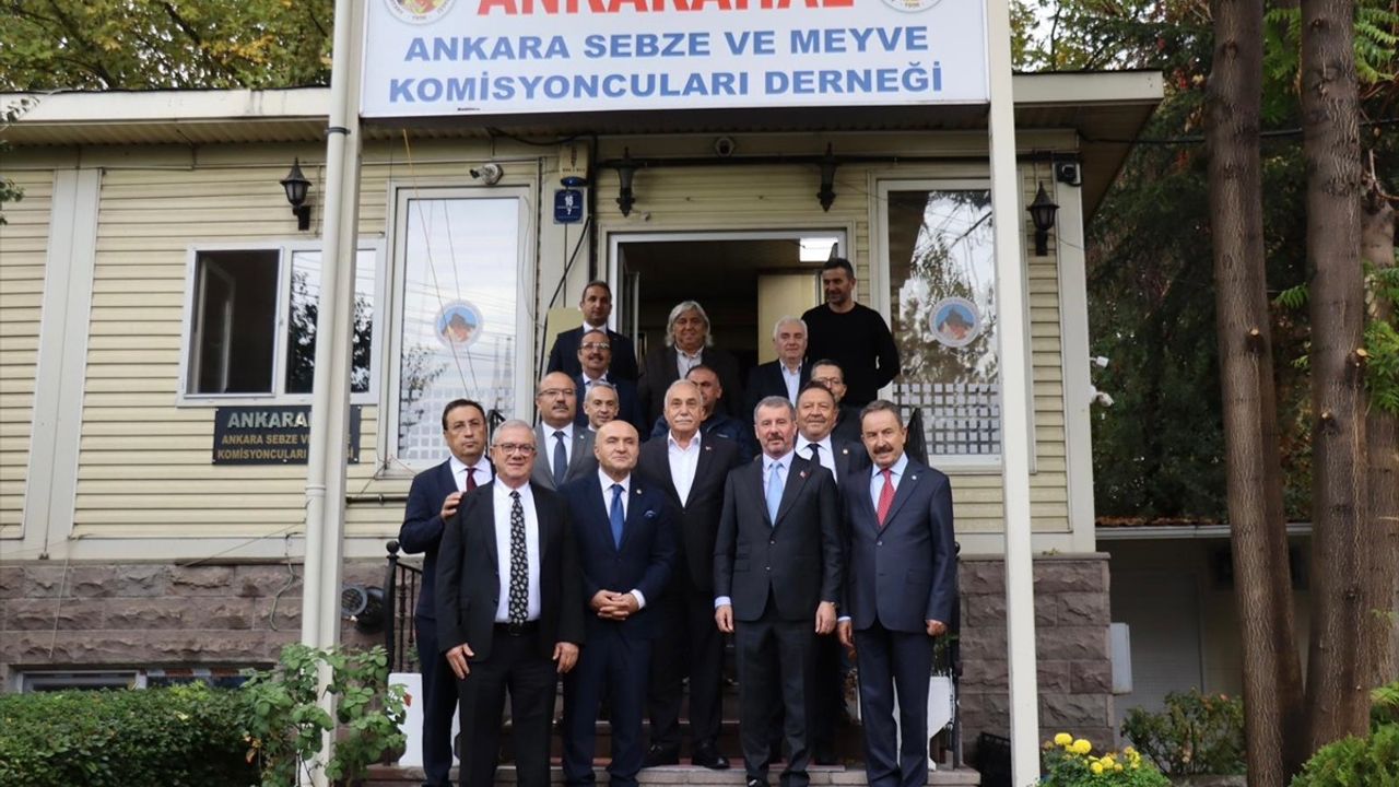 İYİ Parti Heyeti Ankara'daki Meslek Örgütlerini Ziyaret Etti