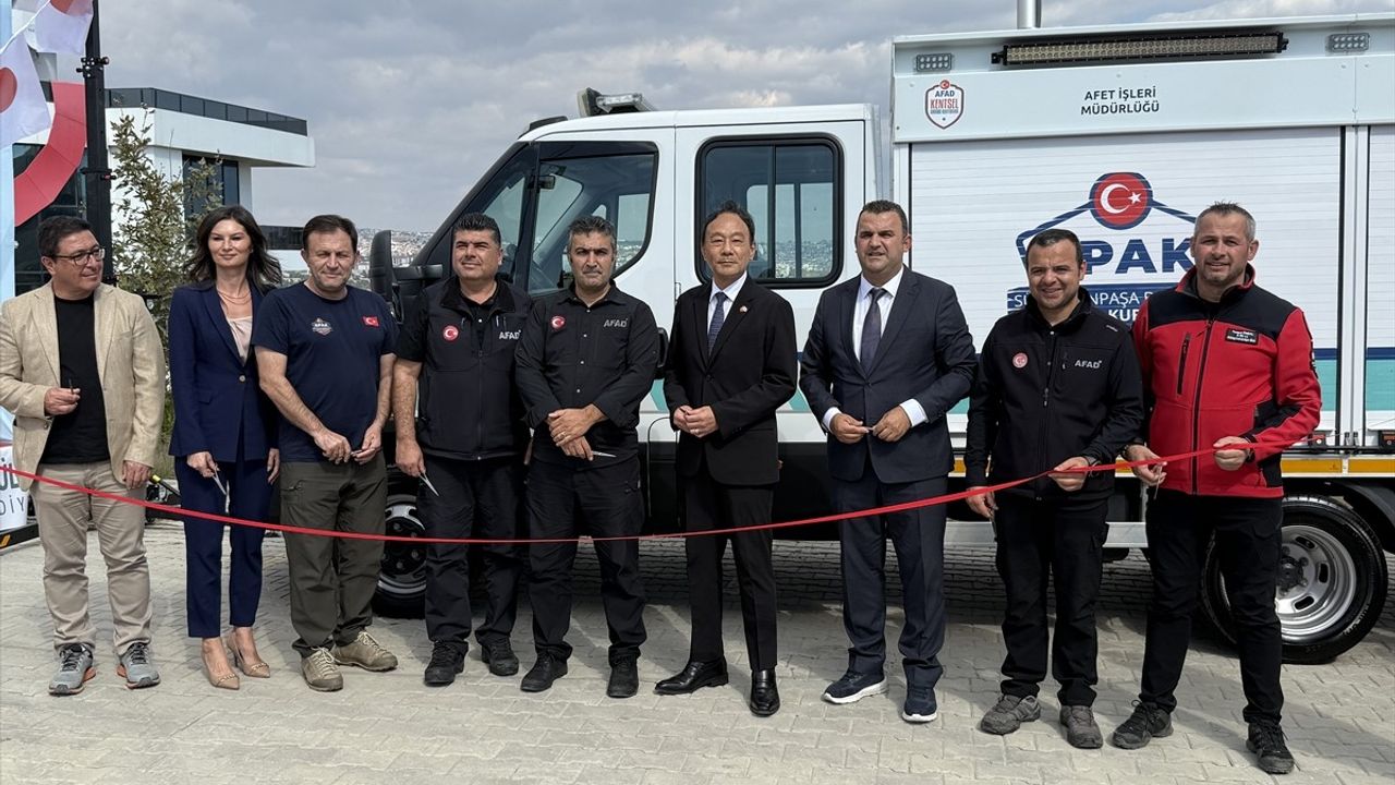 Japonya'dan Tekirdağ'a Arama Kurtarma Desteği