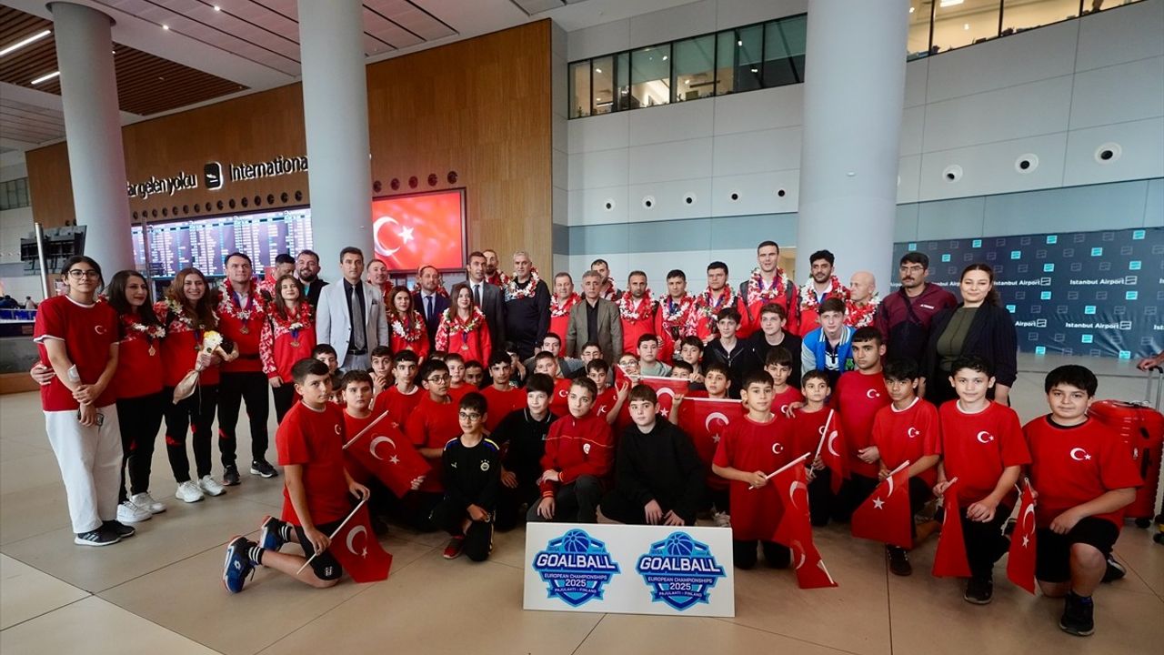 Kadın ve Erkek Golbol Milli Takımları Avrupa Şampiyonu